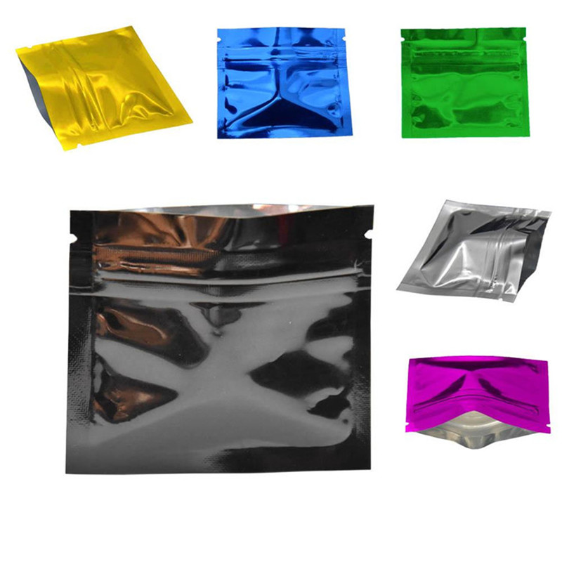 Coffee Tea Day - 500 SZTUK 7,5x6,5cm Małe Płaskie Aluminiowe