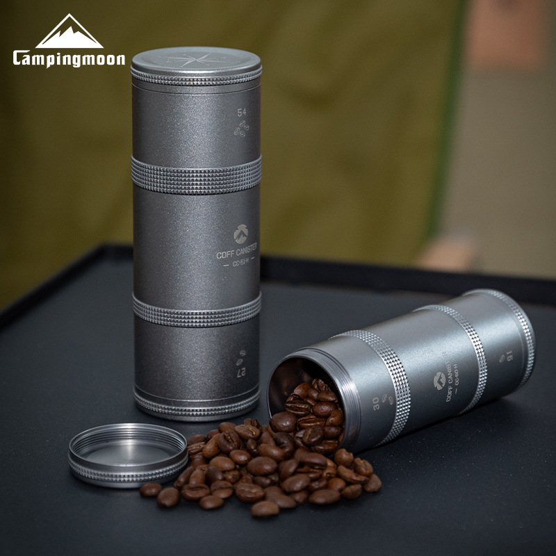Coffee Tea Drawer Organizer - CAMPINGMOON 1szt Ziarna kawy Puszka podróżna