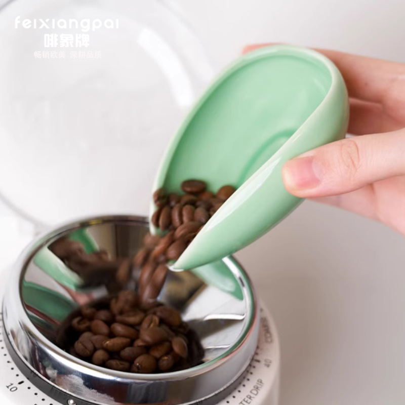 Coffee Tea Catering - Ceramiczna miseczka do dozowania ziaren kawy,