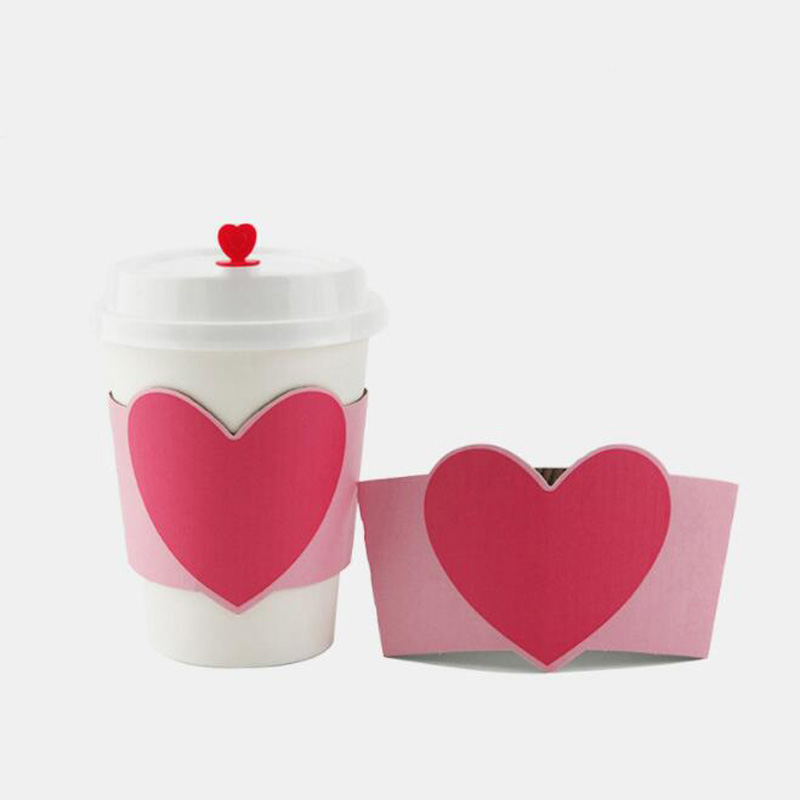 Coffee Tea Day - 100 szt. Jednorazowy rękaw na kubek