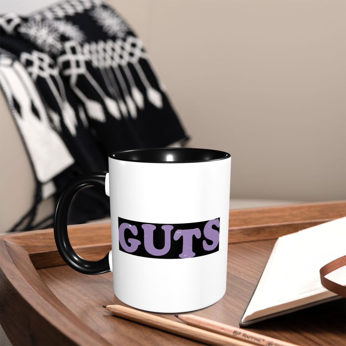 Coffee Tea World - Kubek Olivia Guts World Tour, śmieszny