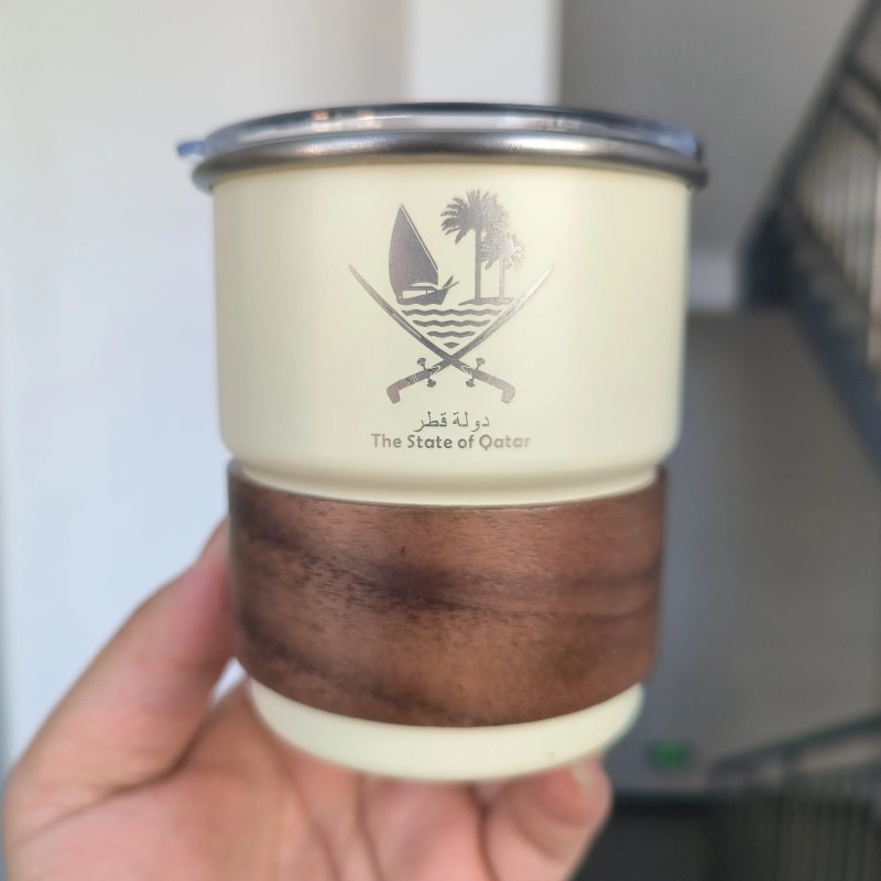 Coffee Tea Name - 1 szt. Kubek ze stali nierdzewnej
