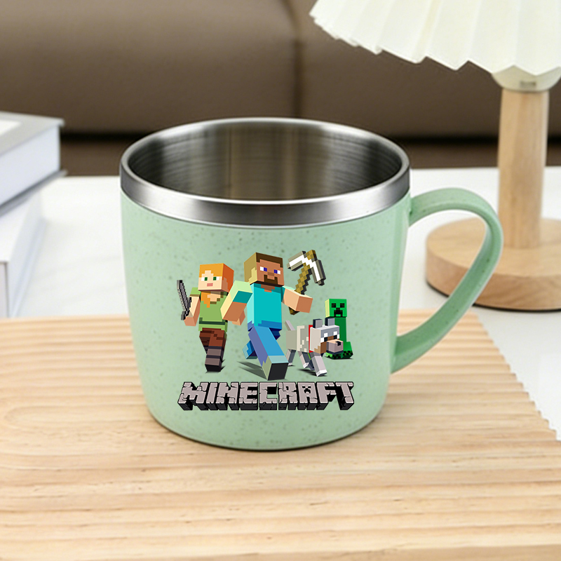 Coffee Tea Shop - Kubki ze stali nierdzewnej Minecraft, kubki