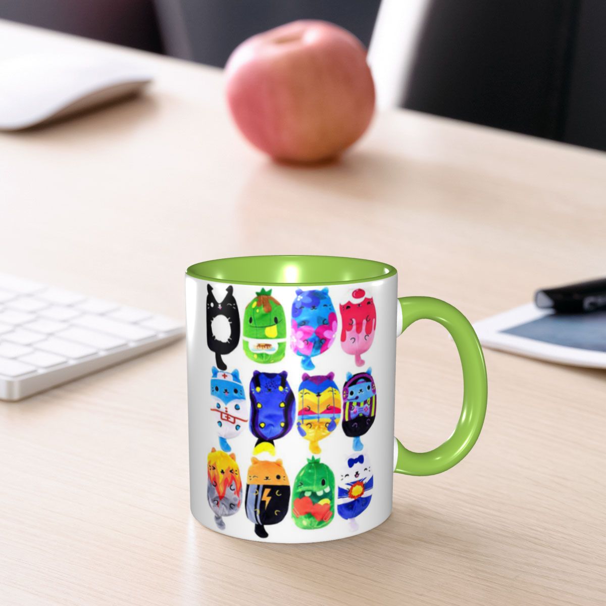 Coffee Vs Tea - Cats Vs Pickles Mystery Bag Plush,