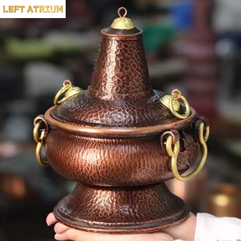 Coffee Tea And Bean Leaf - Wielofunkcyjny, ręcznie robiony wazon z czystej