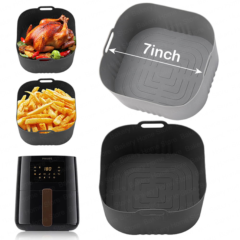 Philips Air Fryer Hd9252 - Kwadratowe silikonowe wkładki do frytkownicy beztłuszczowej
