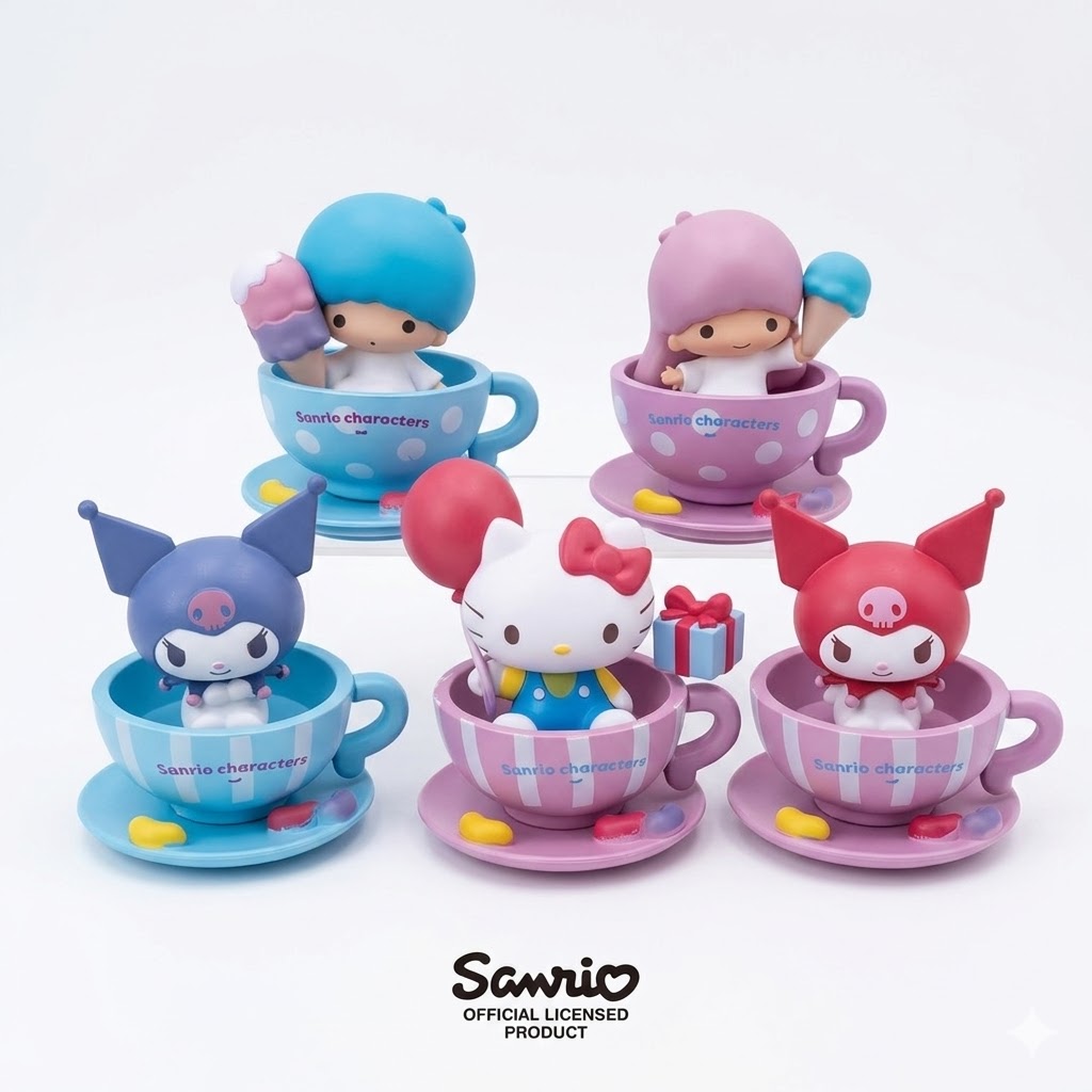 Licencjonowane figurki Sanrio  – Coffee Tea Shop recenzja i cena
