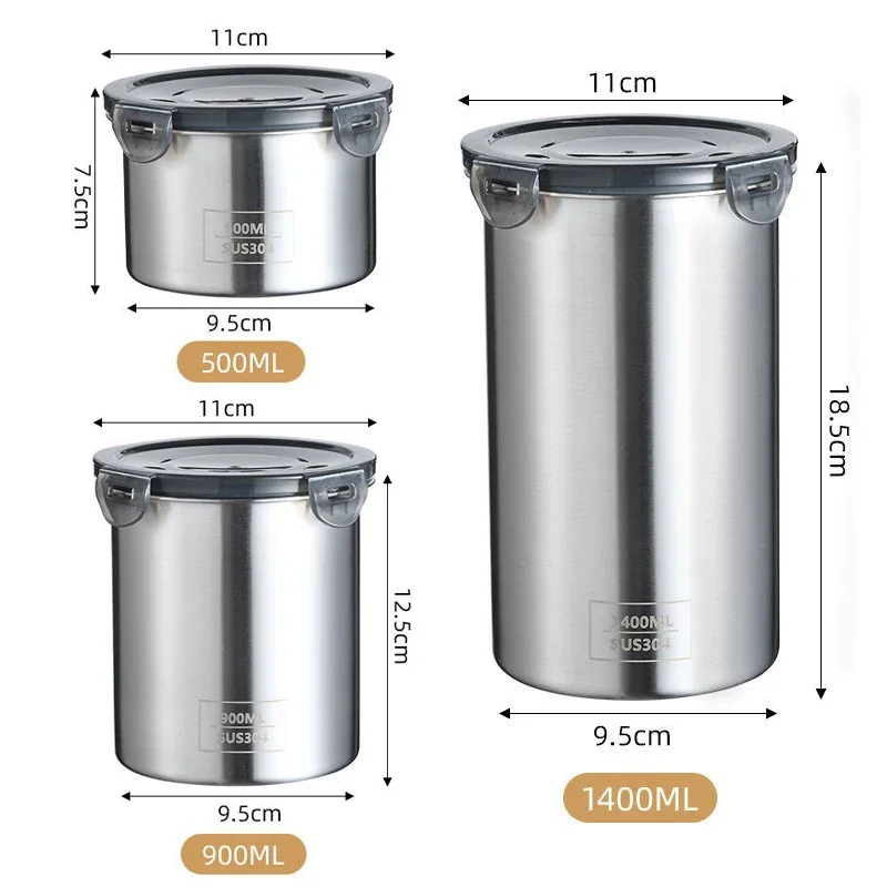 Pojemnik na żywność ze stali n – Coffee Tea And Bean Leaf recenzja i cena