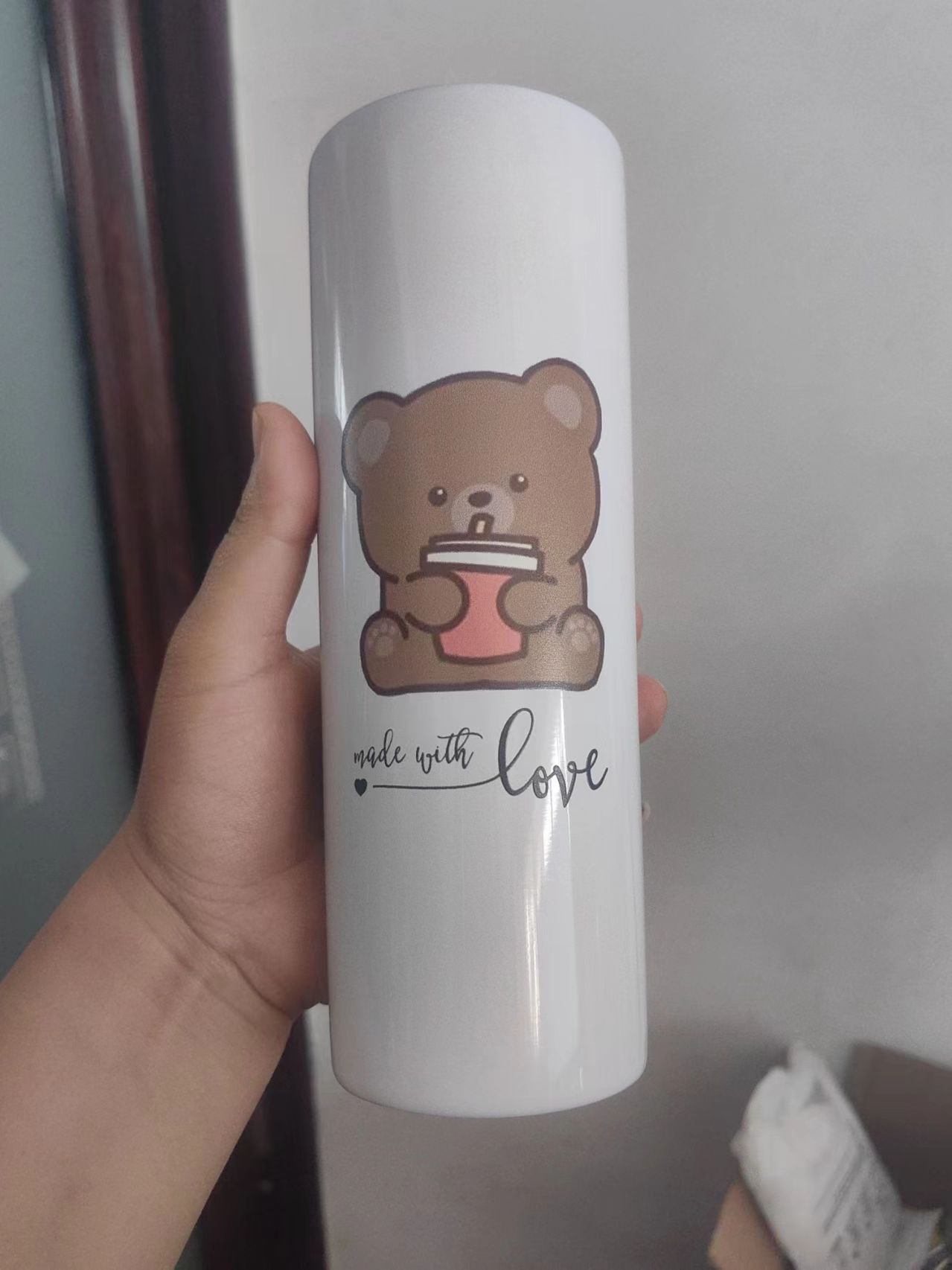 Kubek termiczny ze stali nierd – Coffee Tea Name recenzja i cena