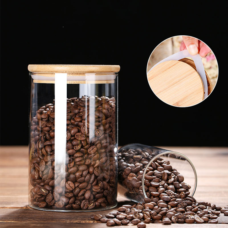 Szklane słoiki do przechowywan – Coffee Tea And Bean Leaf recenzja i cena
