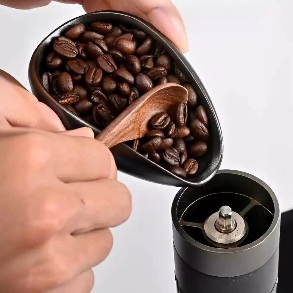 Ceramiczna taca dozująca ziarn – Coffee Tea And Bean Leaf recenzja i cena