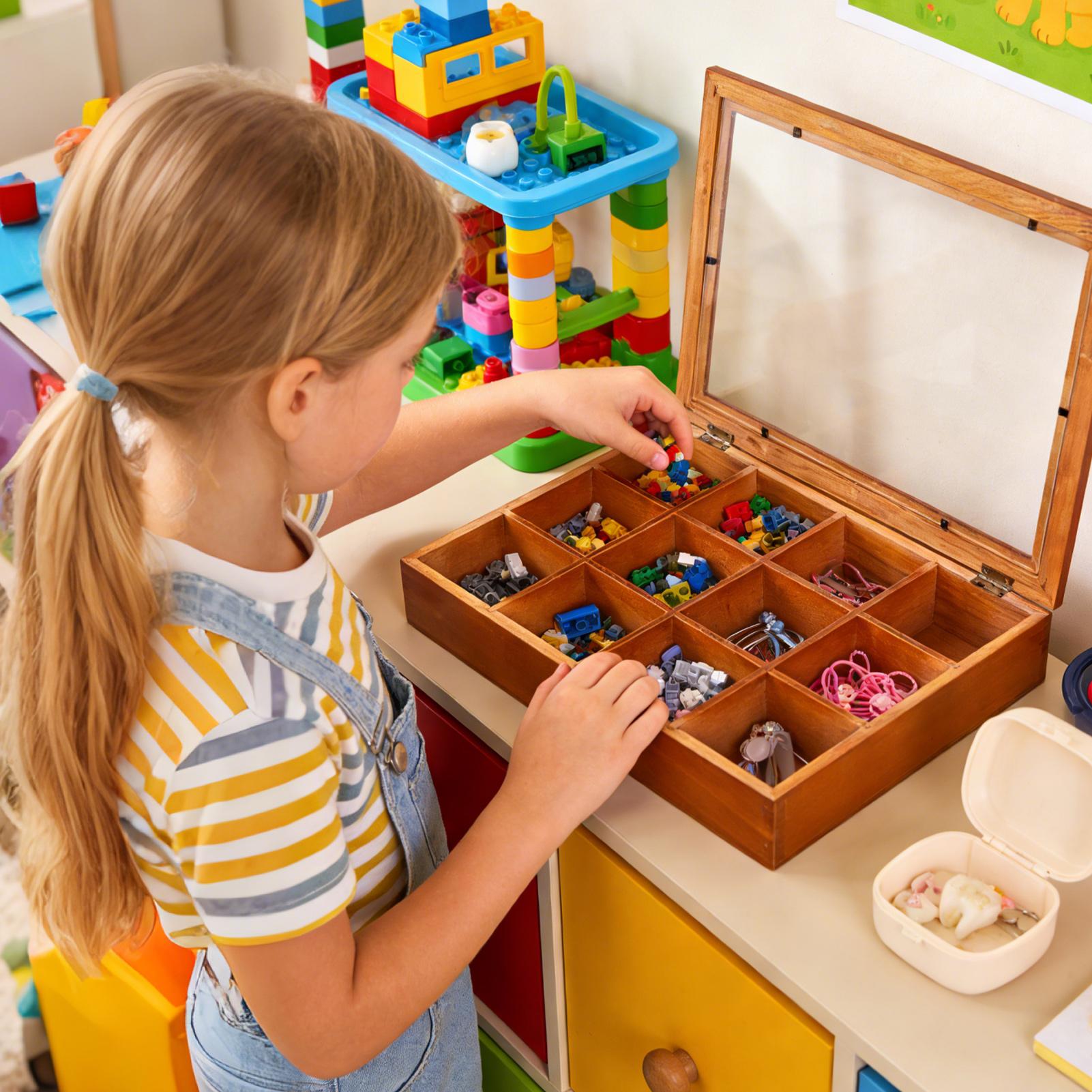 Pudełko na herbatę z 12 przegr – Coffee Tea Drawer Organizer recenzja i cena