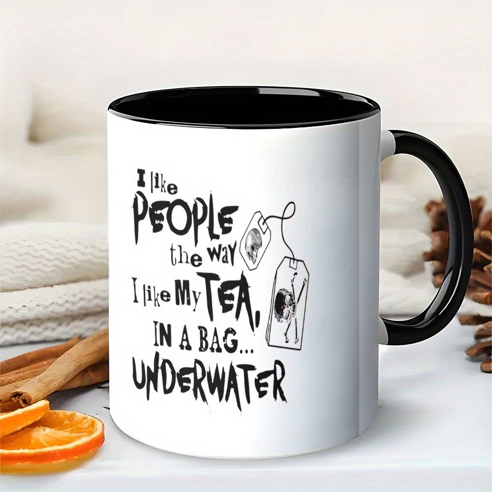 1 szt. ceramiczny kubek do kaw – Coffee Like Tea Bags recenzja i cena