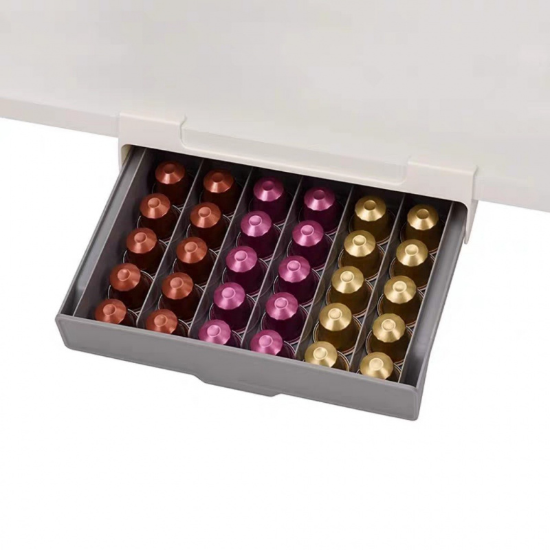 Półka na kapsułki kawy i herba – Coffee Tea Drawer Organizer recenzja i cena