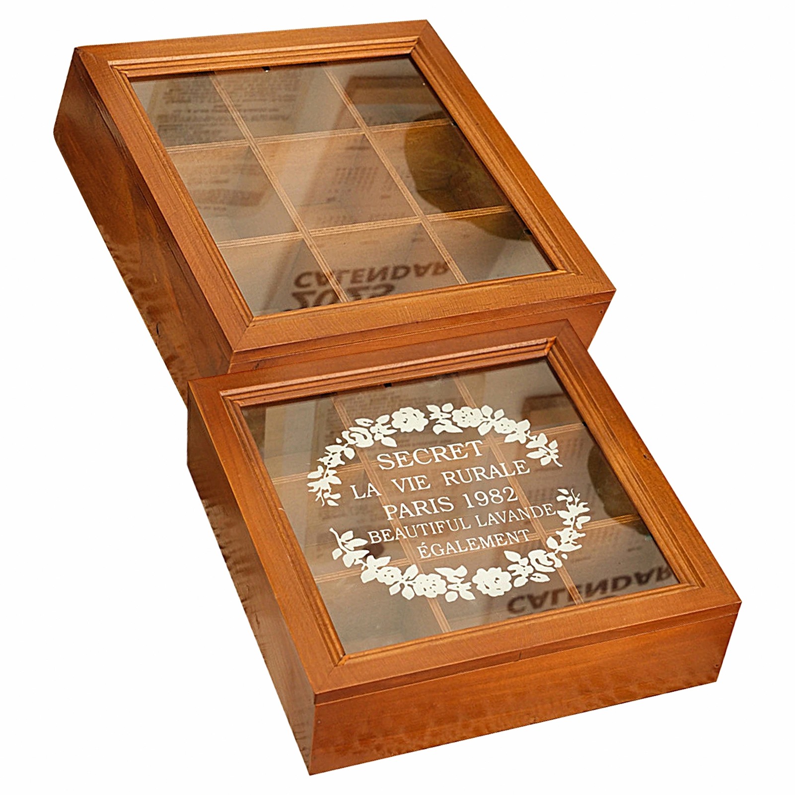 Drewniany pojemnik na herbatę  – Coffee Tea Drawer Organizer recenzja i cena