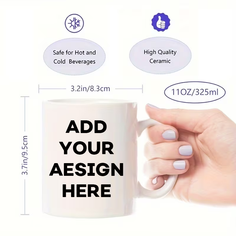Kubek personalizowany 330 ml,  – Coffee Tea Name recenzja i cena
